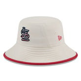 Khaki St. Louis Cardinals New Era 2024 Fourth of July Bucket Hat