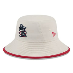 Khaki St. Louis Cardinals New Era 2024 Fourth of July Bucket Hat