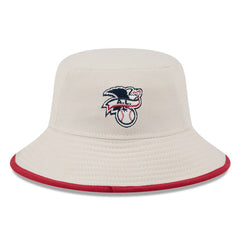 Khaki Athletics New Era 2024 Fourth of July Bucket Hat