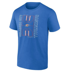 Oklahoma City Thunder Michelob Ultra Full Court T-Shirt - Blue sale