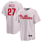 White Aaron Nola Philadelphia Phillies Nike Home Replica Player Jersey
