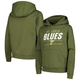 NHL St. Louis Blues Levelwear Youth Podium Fleece Pullover Hoodie