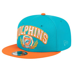 Team Establish 9FIFTY Snapback Hat - Miami Dolphins Hats