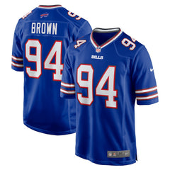 Andrew Brown Game Jersey - Buffalo Bills Jerseys