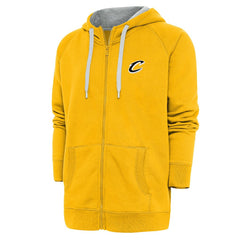 Cleveland Cavaliers Antigua Metallic Logo Victory Raglan Full-Zip Hoodie sale