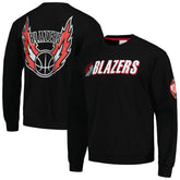 Mitchell & Ness Portland Trail Blazers Hardwood Classics There and Back Pullover Sweatshirt
