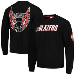Mitchell & Ness Portland Trail Blazers Hardwood Classics There and Back Pullover Sweatshirt