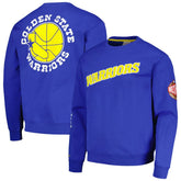 Mitchell & Ness Golden State Warriors Hardwood Classics There and Back Pullover Sweatshirt sale
