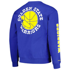 Mitchell & Ness Golden State Warriors Hardwood Classics There and Back Pullover Sweatshirt sale