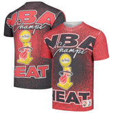 Mitchell & Ness Miami Heat Hardwood Classics 2006 NBA Champions Champ City T-Shirt