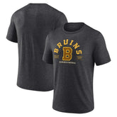 NHL Boston Bruins Fanatics Centennial The Early Years Tri-Blend T-Shirt