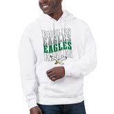 Starter Unisex Throwback Name Drop Pullover Hoodie - Philadelphia Eagles Hoodies