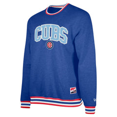 Royal Chicago Cubs New Era Pullover Sweatshirt