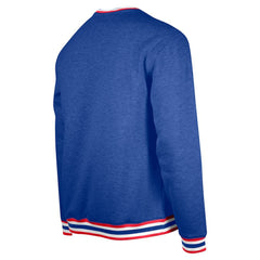 Royal Chicago Cubs New Era Pullover Sweatshirt