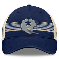 Retro Fundamentals Stripes Trucker Adjustable Hat - Dallas Cowboys Hats