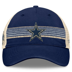 Fundamentals Stripes Trucker Adjustable Hat - Dallas Cowboys Hats