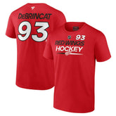 NHL Alex DeBrincat Detroit Red Wings Fanatics Authentic Pro Prime Name & Number T-Shirt