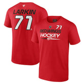 NHL Dylan Larkin Detroit Red Wings Fanatics Authentic Pro Prime Name & Number T-Shirt