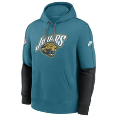 Throwback Alternate Logo Team Issue Club Pullover Hoodie - Jacksonville Jaguars Hoodies