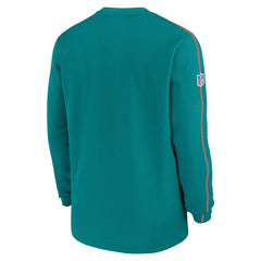 Alternate Logo Coach Long Sleeve Top - Miami Dolphins Tops