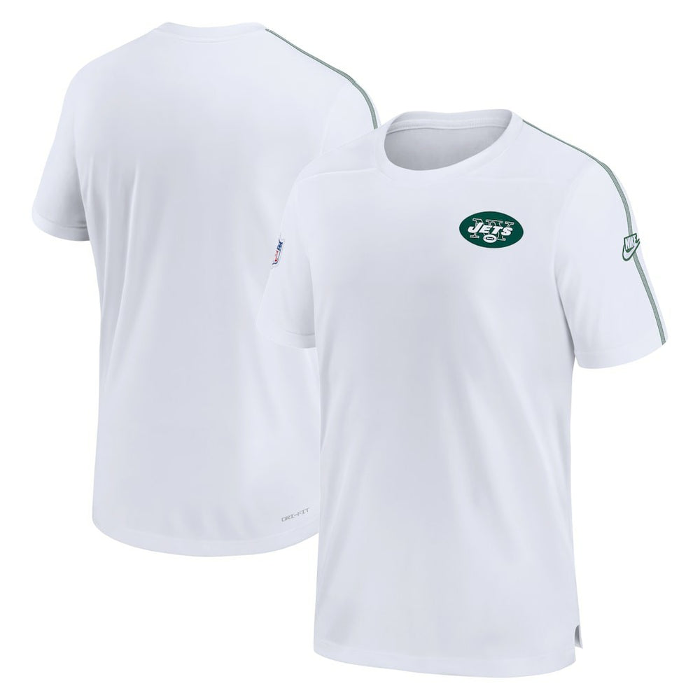 Sideline Alternate Logo Coach Performance Top - New York Jets Tops