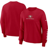 Women's Boxy Long Sleeve T-Shirt - San Francisco 49ers T-shirts
