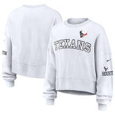 Women's Oversized Pullover Sweatshirt - Houston Texans Pullover