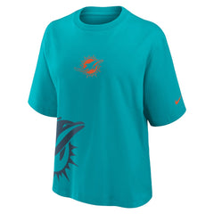 Women's Boxy T-Shirt - Miami Dolphins T-shirts