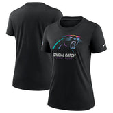 Women's 2024 NFL Crucial Catch Tri-Blend T-Shirt - Carolina Panthers T-shirts