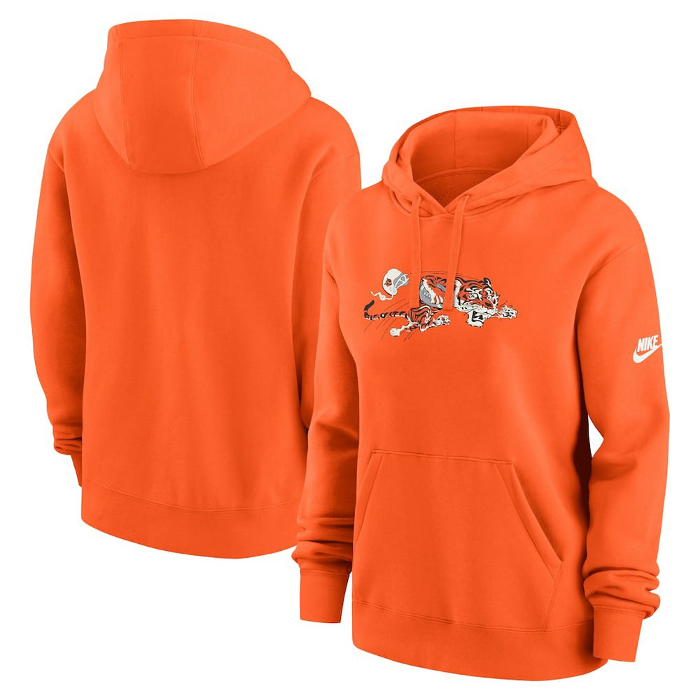 Women's Club Fleece Hoodie - Cincinnati Bengals Hoodies