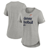 Women's Team Shout-Out Tri-Blend T-Shirt - Denver Broncos T-shirts