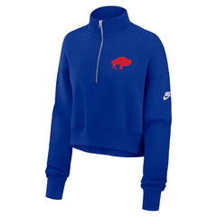 Women's Rewind Phoenix Half-Zip Sweatshirt - Buffalo Bills Sweatshirts