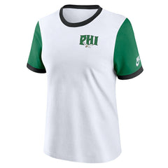 Women's Rewind Ringer T-Shirt - Philadelphia Eagles T-shirts