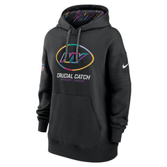 Women's 2024 NFL Crucial Catch Club Pullover Hoodie - New York Jets Hoodies