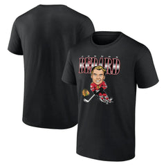 NHL Connor Bedard Chicago Blackhawks Fanatics Player Caricature T-Shirt