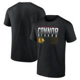 NHL Connor Bedard Chicago Blackhawks Fanatics Name & Number T-Shirt