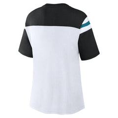 Women's Cheer Chant Fashion Crop Top - Jacksonville Jaguars Tops