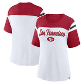 Women's Cheer Chant Fashion Crop Top - San Francisco 49ers Tops
