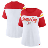 Women's Cheer Chant Fashion Crop Top - Kansas City Chiefs Tops