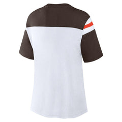 Women's Cheer Chant Fashion Crop Top - Cleveland Browns Tops