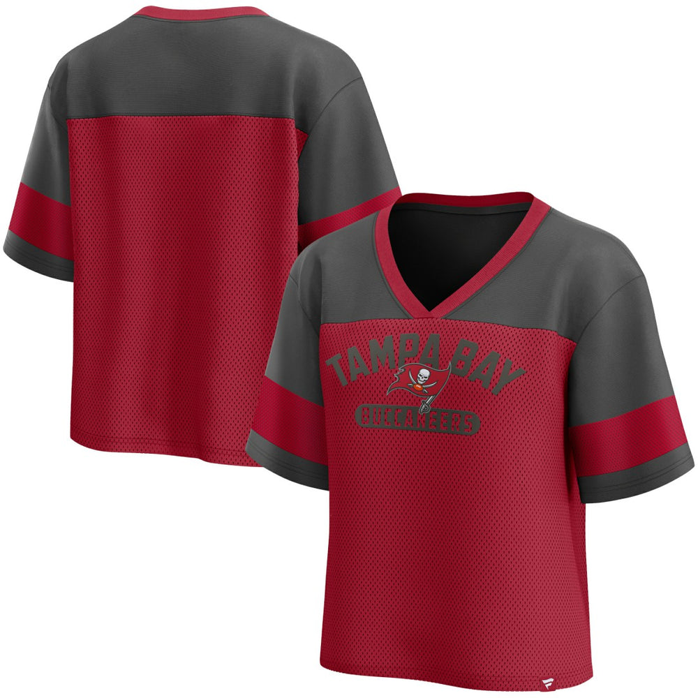 Women's Homeschool Jersey Poly V-Neck
Fashion Top - Tampa Bay Buccaneers Jerseys
