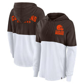 Women's Backup Option Long Sleeve Hoodie T-Shirt - Cleveland Browns Hoodies