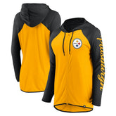 Women's Script Full-Zip Hoodie - Pittsburgh Steelers Hoodies