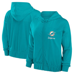 Women's Script Lock Full-Zip Hoodie - Miami Dolphins Hoodies