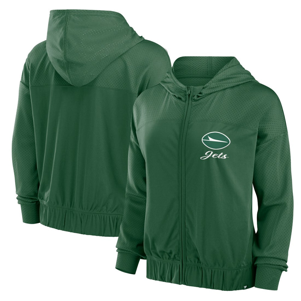 Women's Script Lock Full-Zip Hoodie - New York Jets Hoodies