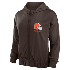 Women's Script Lock Full-Zip Hoodie - Cleveland Browns Hoodies