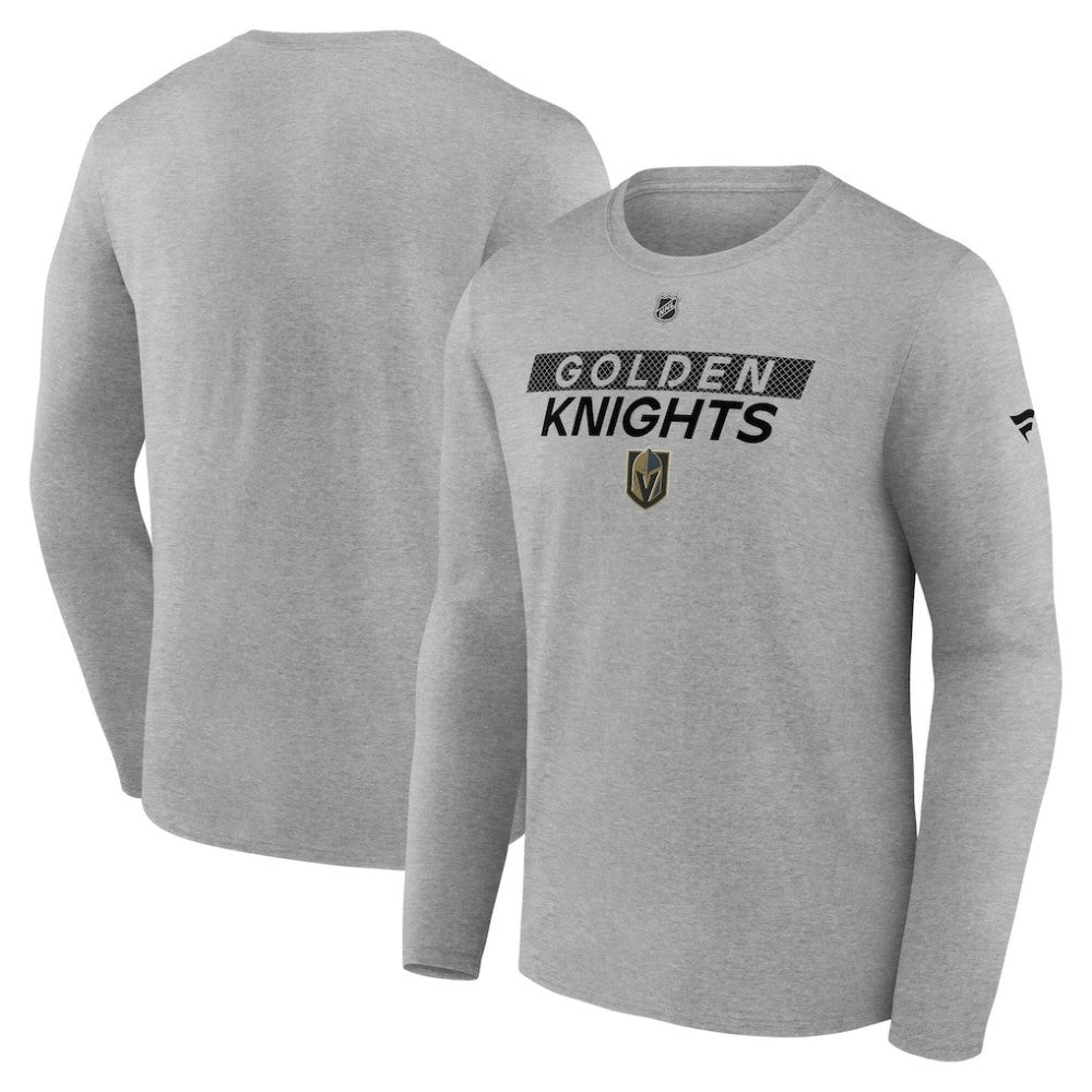 NHL Vegas Golden Knights Fanatics Authentic Pro Core Primary Long Sleeve T-Shirt
