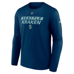 NHL Seattle Kraken Fanatics Authentic Pro Core Primary Long Sleeve T-Shirt
