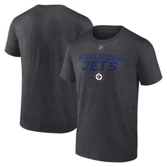 NHL Winnipeg Jets Fanatics Authentic Pro Core Primary T-Shirt