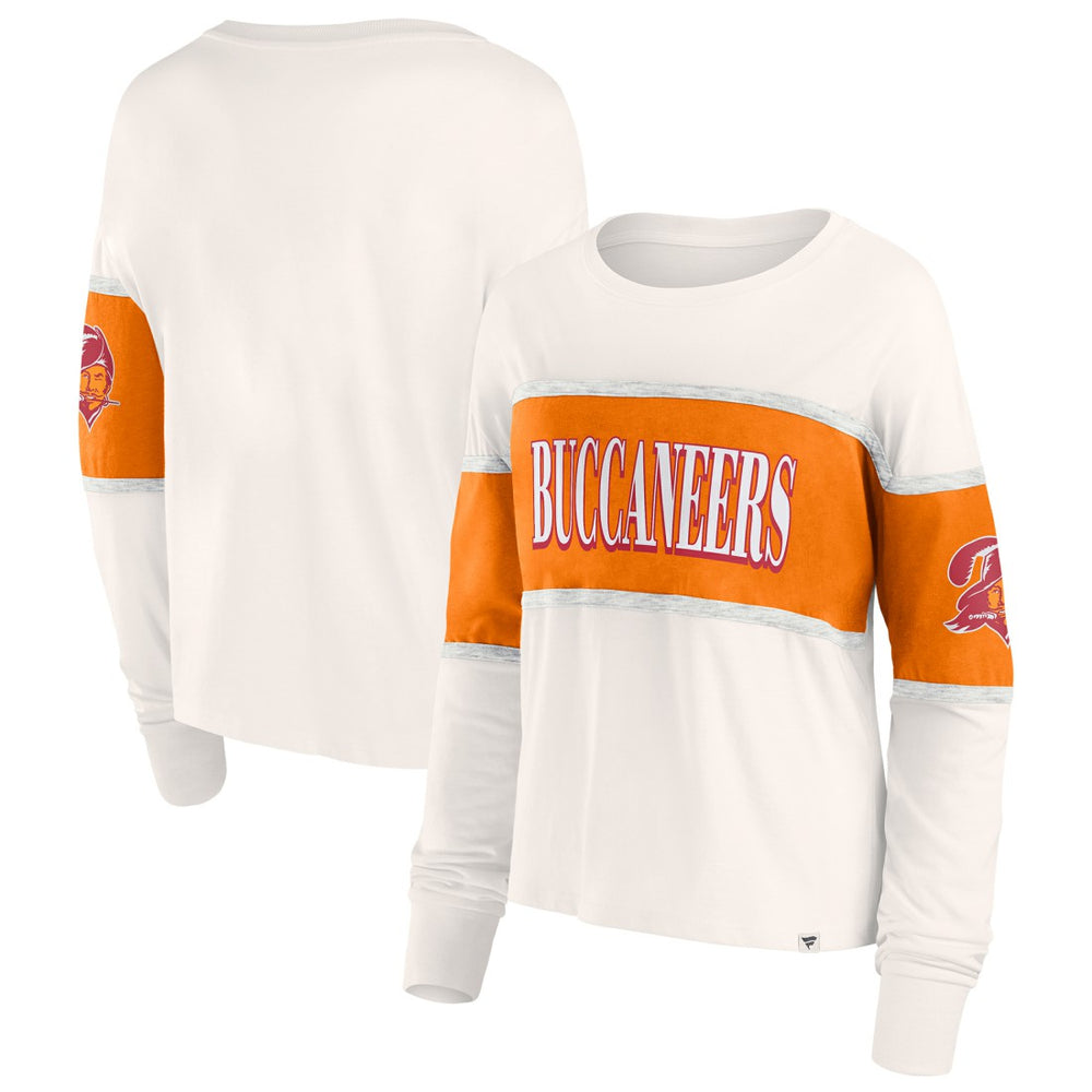 Women's Antique Block Long Sleeve T-Shirt - Tampa Bay Buccaneers T-shirts